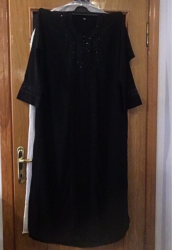 Hac Ferace Abaya Elbise 56 Beden - Görsel 6