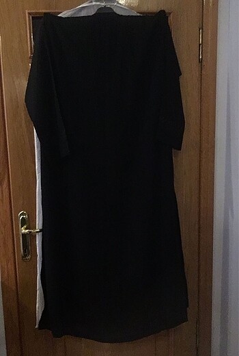 Hac Ferace Abaya Elbise 56 Beden - Görsel 7