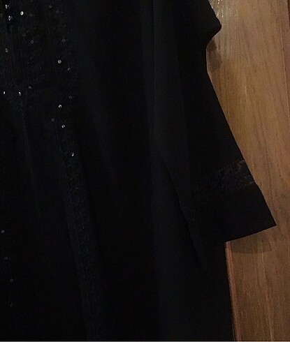 Hac Ferace Abaya Elbise 56 Beden - Görsel 8