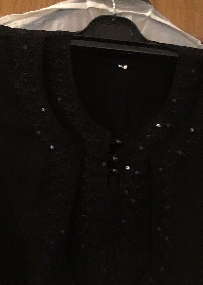 Hac Ferace Abaya Elbise 56 Beden - Görsel 2