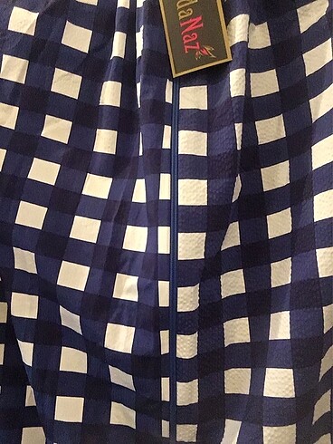 Ekose Desen Kareli Tunik - Görsel 5