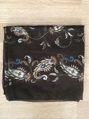 Armine Softel Desenli Kahverengi Yazma