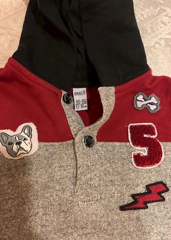 Panço Erkek Çocuk Kot Pantolon Sweatshirt Takım - Görsel 8