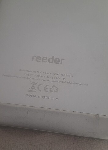 Reeder m8 plus Tablet 
