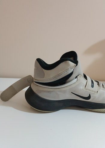 Beyaz Gri Baskılı Basketbol Ayakkabısı - Görsel 5