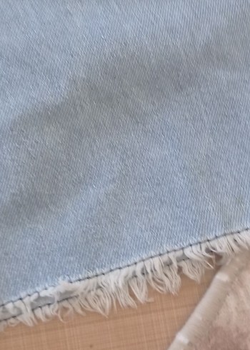 Kadın Açık Mavi Rahat Kesim Midi Kot Pantolon - Görsel 2