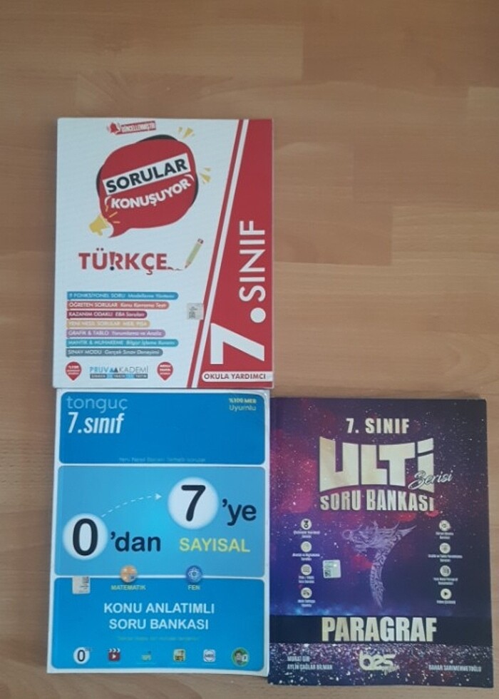 7.sınıflar İçin  Soru Bankası  - Görsel 2