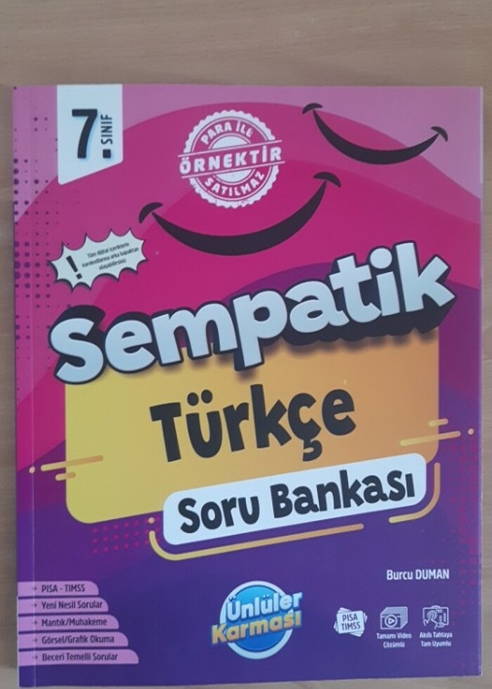 7.sınıflar İçin  Soru Bankası  - Görsel 3