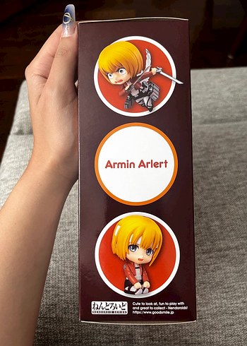  Beden Renk Armin Arlert Nendoroid 435