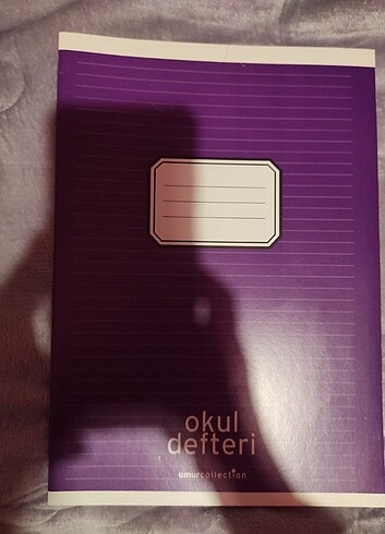  Beden Renk 13 adet defter toplu satış