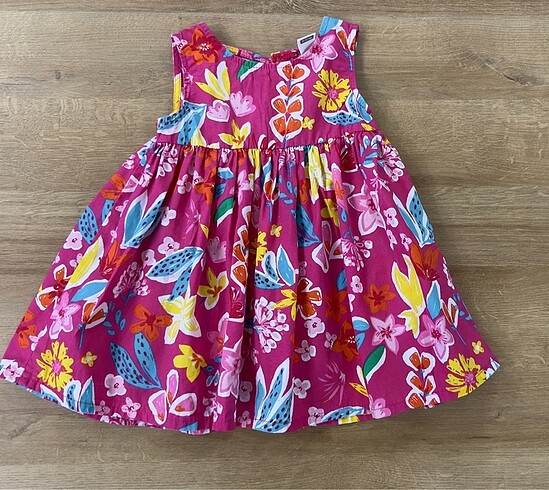 LCW çiçekli bebek elbise