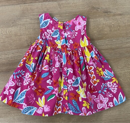 LC Waikiki LCW çiçekli bebek elbise