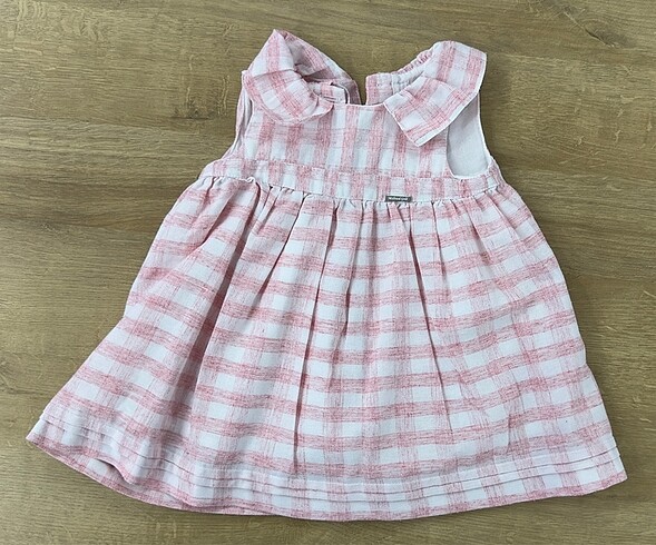 Bebek çizgili yumuşacık elbise