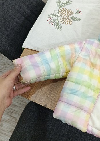 Bebek için Pastel Renkli Baskılı Önlük - Görsel 3