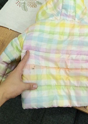 Bebek için Pastel Renkli Baskılı Önlük - Görsel 8