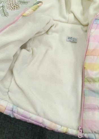 Bebek için Pastel Renkli Baskılı Önlük - Görsel 6