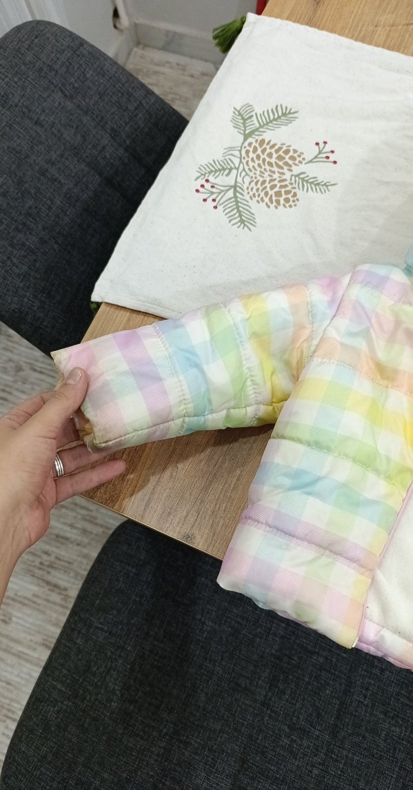 Bebek için Pastel Renkli Baskılı Önlük - Görsel 3