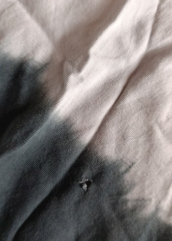 Gri Batik Desenli Hamile Elbisesi - Görsel 2