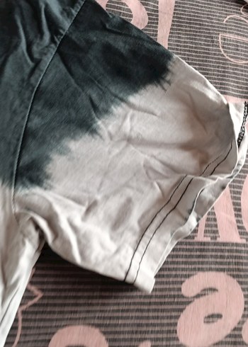 Gri Batik Desenli Hamile Elbisesi - Görsel 3