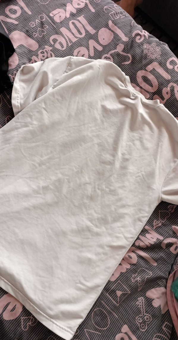Beyaz Nike Baskılı Hamile Tişörtü - Görsel 4
