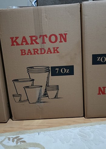 7 Oz Karton Bardak
