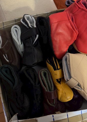 bebek deri patik - Görsel 4