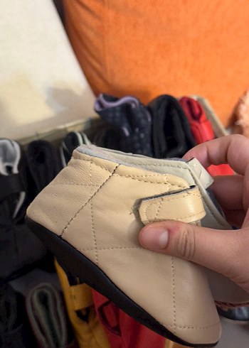 bebek deri patik - Görsel 2