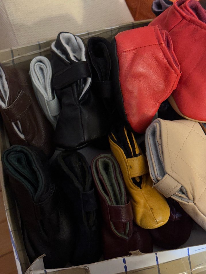 bebek deri patik - Görsel 4