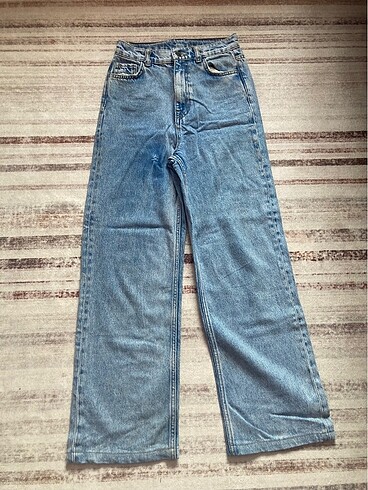 Wide lige jean