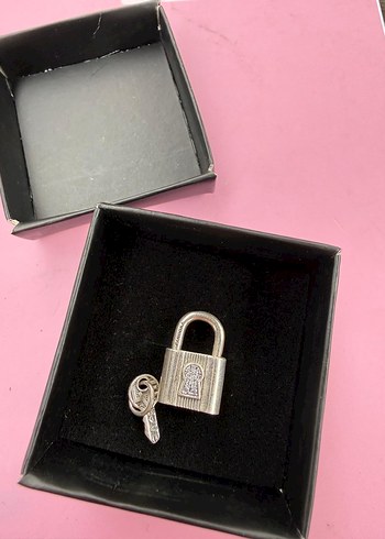 Kadınlar için kilit ve anahtar pandora charm - Görsel 4