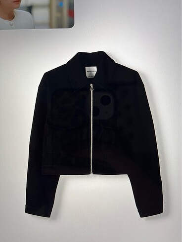 m Beden bershka yumuşak crop ceket