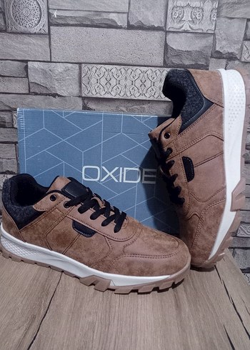 Oxs Erkek Kahverengi Süet Bağcıklı Sneaker