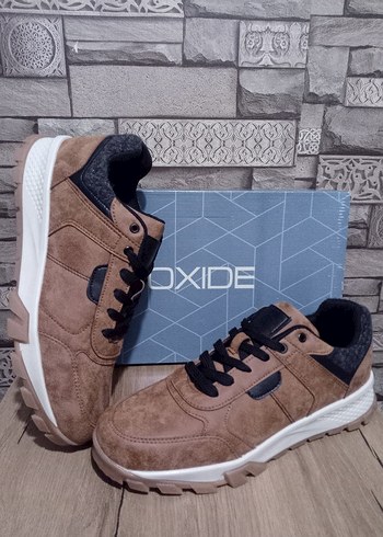 43 Beden kahverengi Renk Erkek Kahverengi Süet Bağcıklı Sneaker