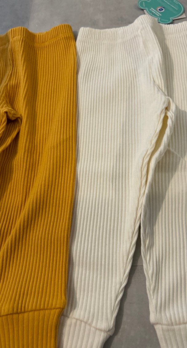 Sarı Triko Kız Tayt - Görsel 2