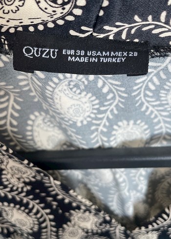 38 Beden Bohem Gri Yılan Desenli Uzun Kollu Kimono