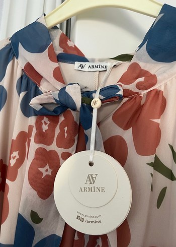 Çiçek Desenli Uzun Bohem Elbise - Görsel 3