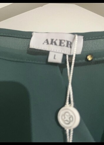 Etiketli aker bluz - Görsel 2