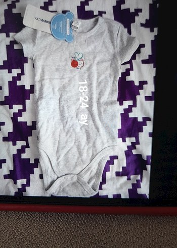 bebek çıtçıtlı 18-24 ay gri - Görsel 2