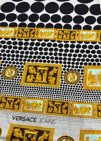 Orijinal Versace Jeans Erkek Desenli Kısa Kollu Tişört - Görsel 2