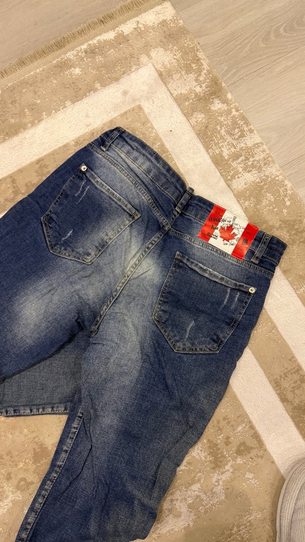 Orijinal Dsquared2 kot pantolon - Görsel 3