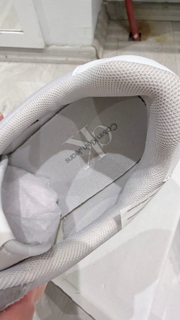 Orijinal Calvin Klein Gri Erkek Sneaker Spor Ayakkabı - Görsel 4