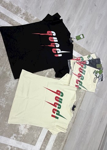 Orijinal Gucci Kollu Erkek Tişört - Görsel 3