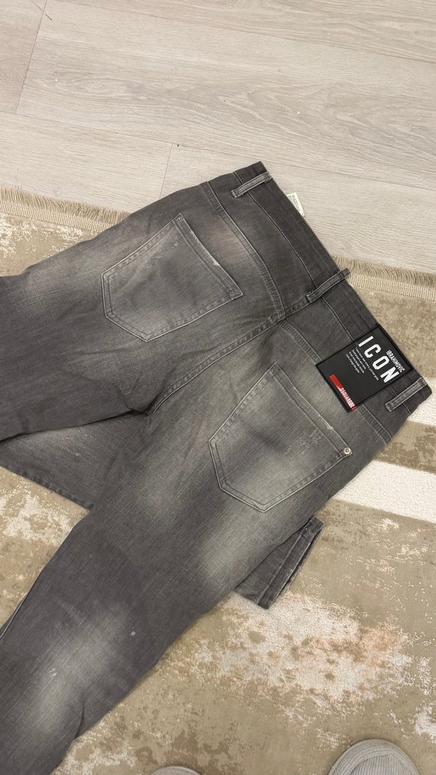 Orijinal Dsquared2 kot pantolon - Görsel 2