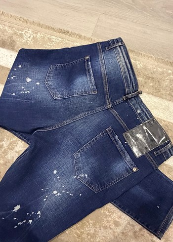 Orijinal Dsquared2 özel tasarım Erkek Denim Jean Pantolon - Görsel 5