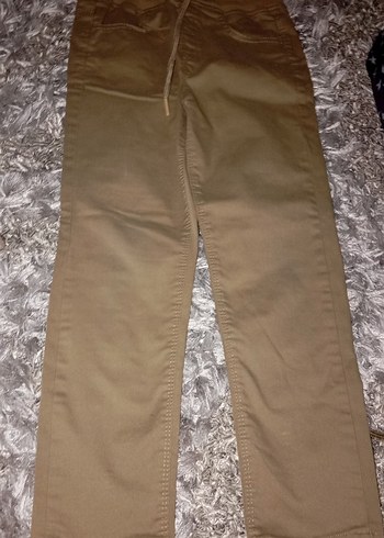 Bej Renkli Erkek Pantolon, Kemerli, Regular Fit