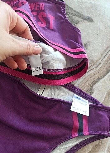 7 Yaş Beden DeFacto bikini 6 7 yaş ve uzeri