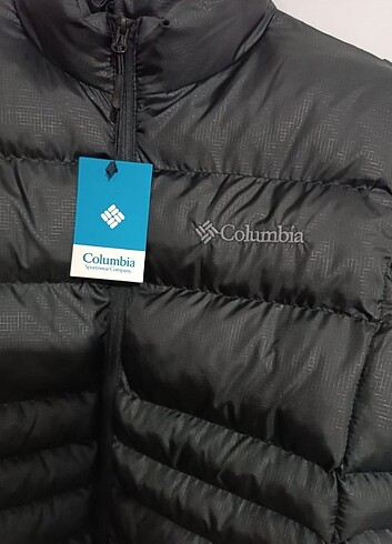 m Beden siyah Renk Columbia erkek şişme mont