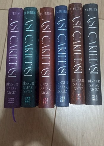 Asi Çakıltaşı Serisi 4 5 6 - Binnur Safak Nigiz SON 3 Kitap