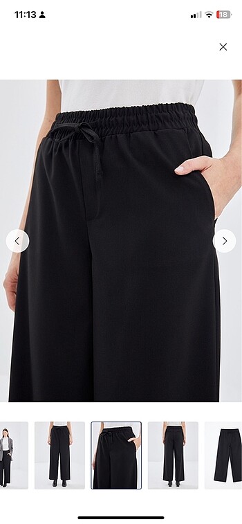 LC Waikiki Beli lastikli kadın pantolon