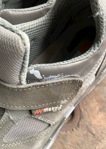 Gri Erkek Outdoor Ayakkabı Velcro Bantlı iş ayakkabısı 45 no - Görsel 6